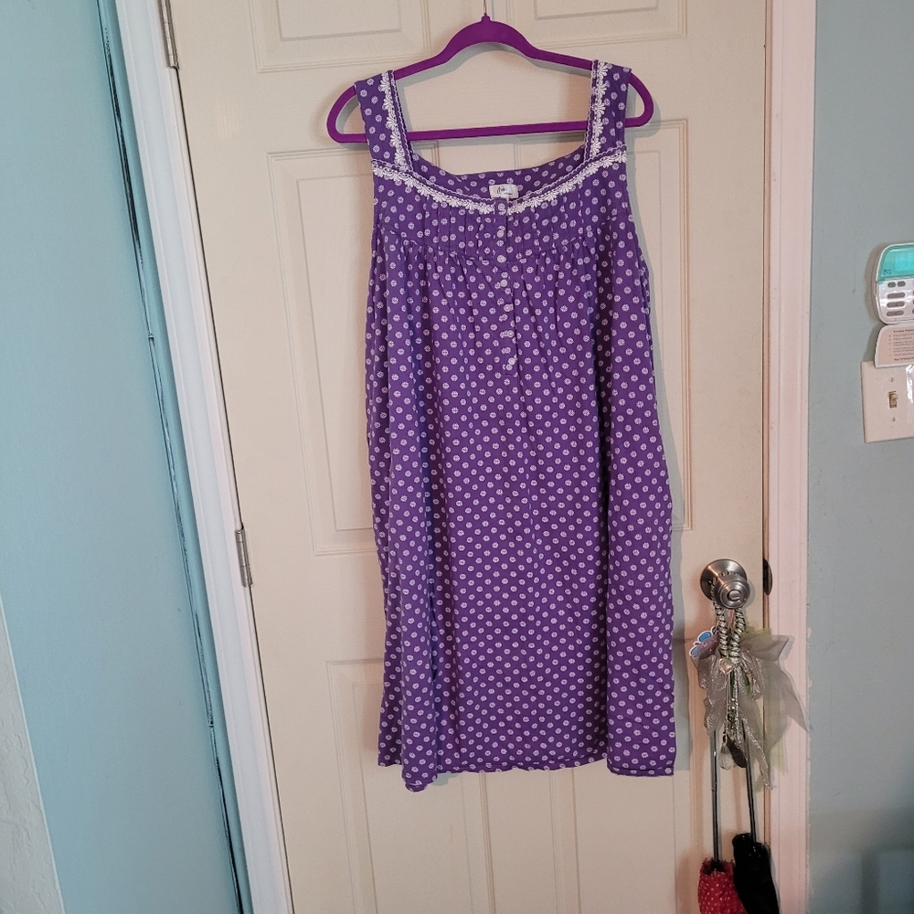 Aria Collection Purple Floral Dress